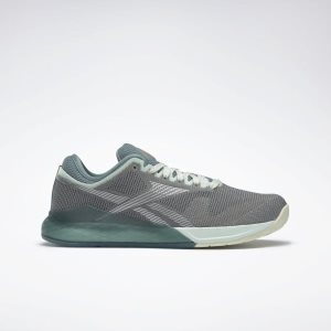 Buty Treningowe Damskie Reebok Nano 9.0 Szare/Srebrne Metal PL 03YIFXZ